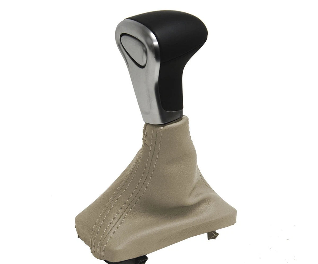 Leather Automatic Shift Boot Cover for Audi A5 (2008–2016) Beige