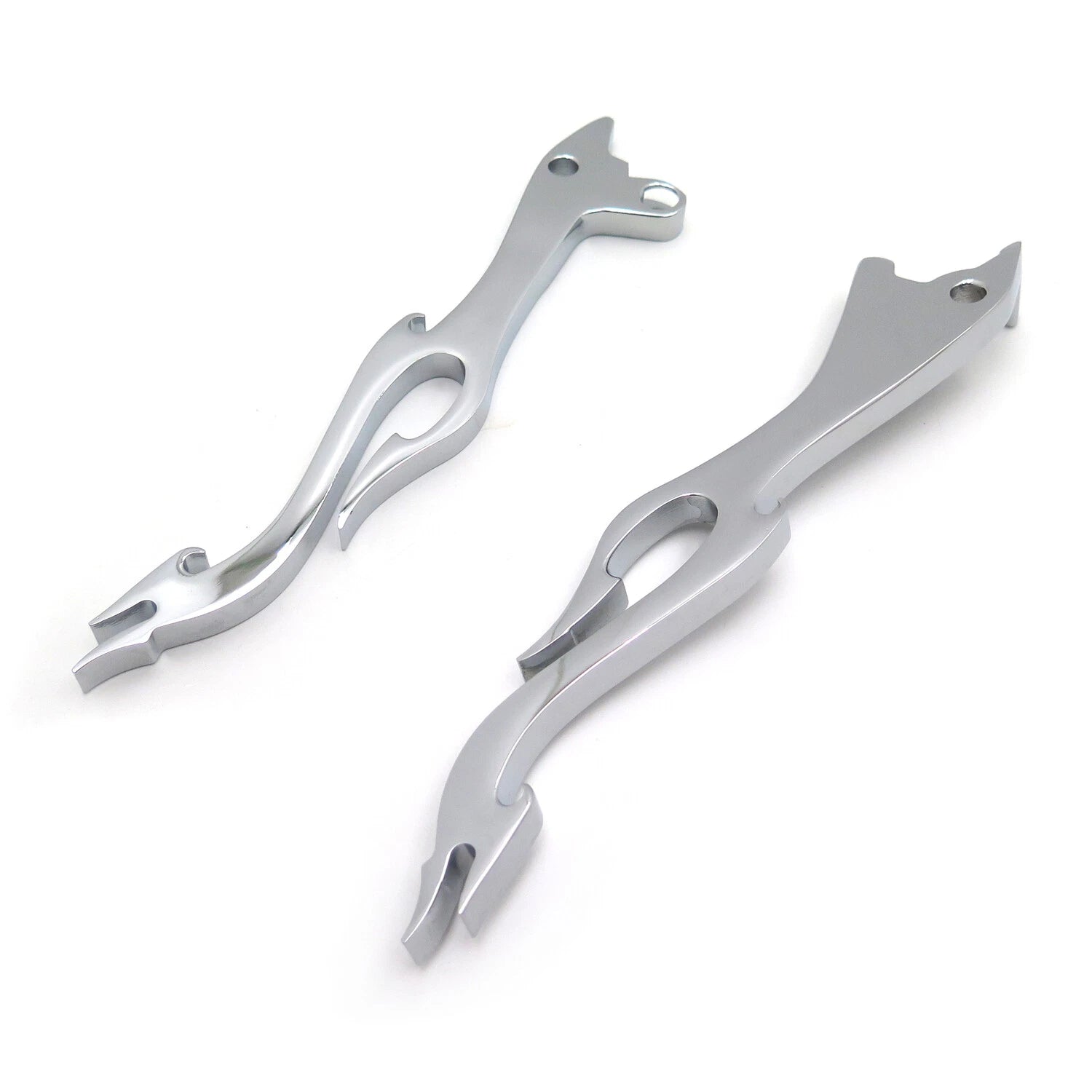 Custom Brake Clutch Flame Lever Set for Suzuki Boulevard S50 C90 Intruder 800 (2005–2018)