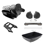 Backrest Light Rack Speakers for Harley Touring (2009–2013)