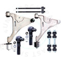 Set of 8 Front Lower Control Arm Tie Rod Ends for Cadillac DTS Buick Lucerne (2006–2011)