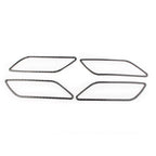 4x Carbon Fiber Inner Handle Trim Covers for Audi A3 S3 (2014-2018)