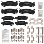 Ceramic Brake Pads Kit for Chevrolet Suburban 1500 (2000–2001) D785 D792