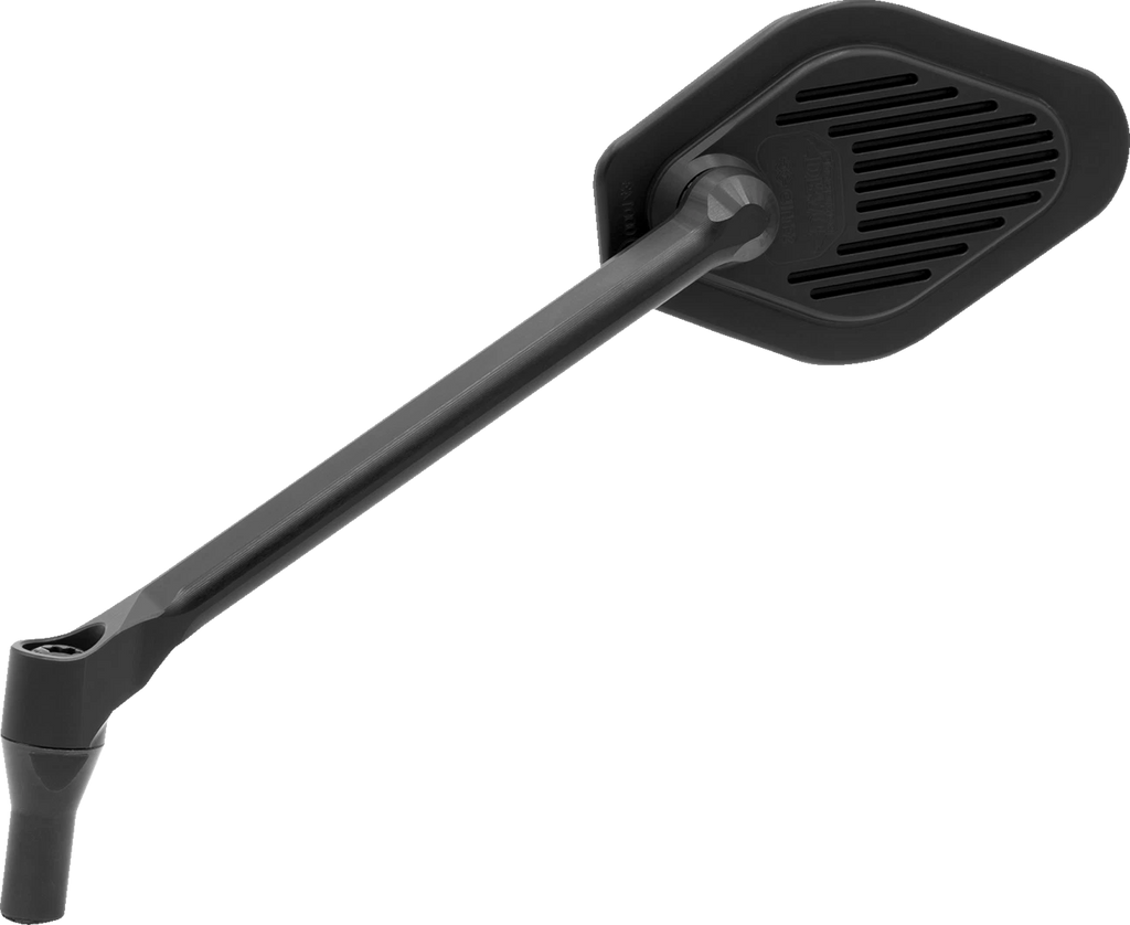 Adjustable Black Long Stem Diamond Mirror for Harley Davidson