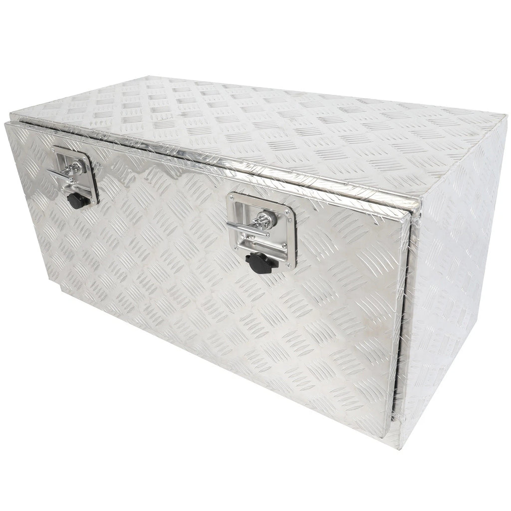 Aluminum Storage Tool Box 36"x17"x18" for Truck Garage Home Office