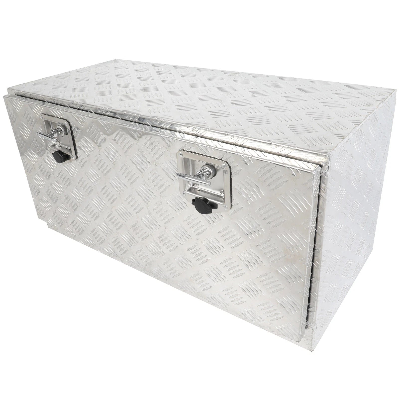 Aluminum Storage Tool Box 36"x17"x18" for Truck Garage Home Office