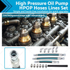High Pressure Oil Pump HPOP Hoses Lines Set for Ford Excursion (2000–2005)