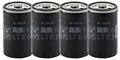 Set of 4 Engine Oil Filters for BMW E28 E30 E34 325 325i 325is 325iX 525i