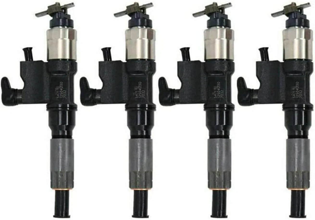 4X Fuel Injector 095000-5515 for Isuzu 4HK1 6HK1 (2000–2023)