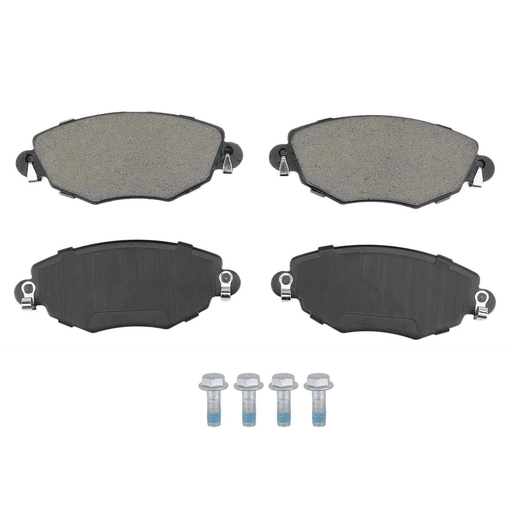 Set of 4 Front Ceramic Brake Pads for Jaguar X-Type (2002–2008)