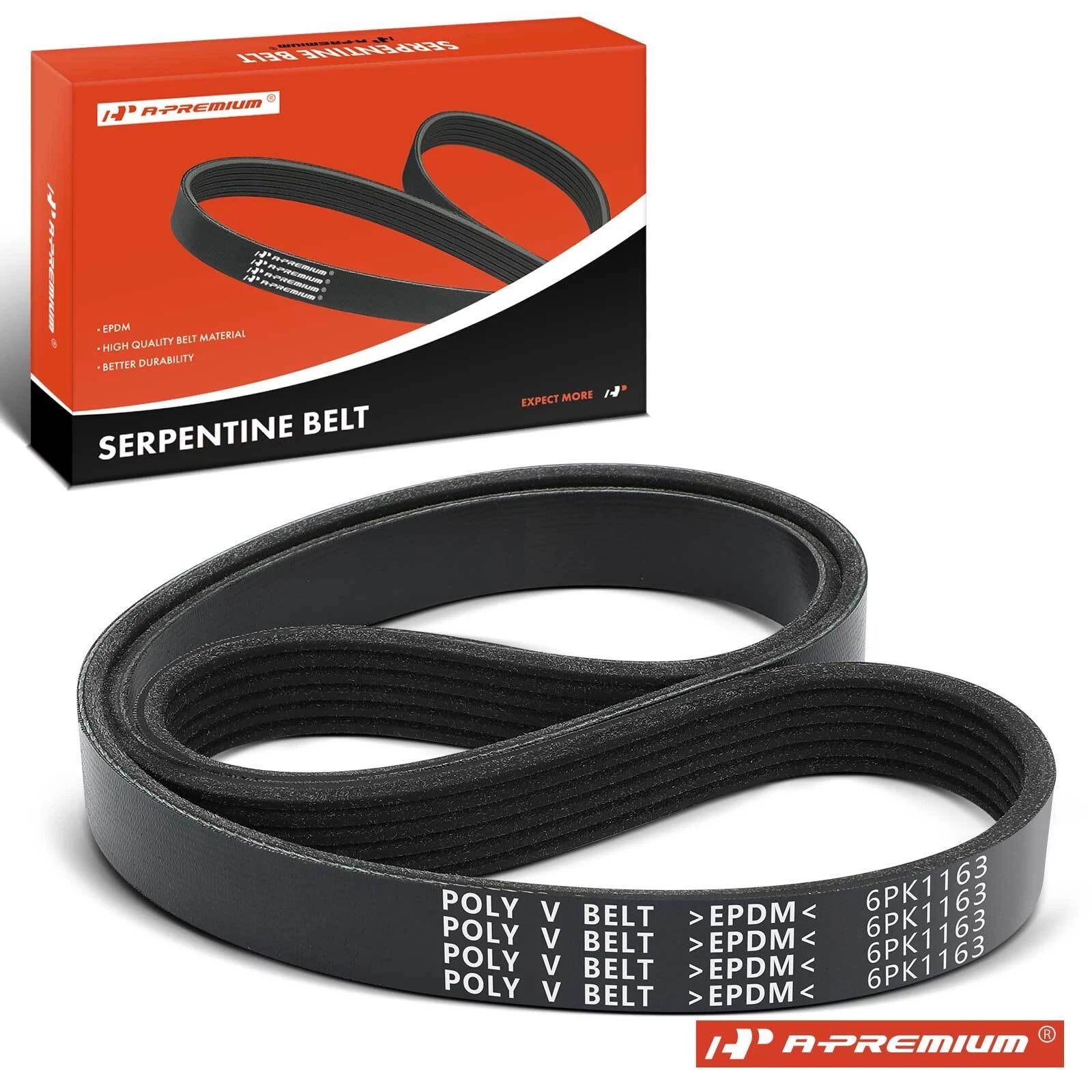 Serpentine Belt for Honda Odyssey (2002–2004) and BMW 330i xDrive (2017–2018)