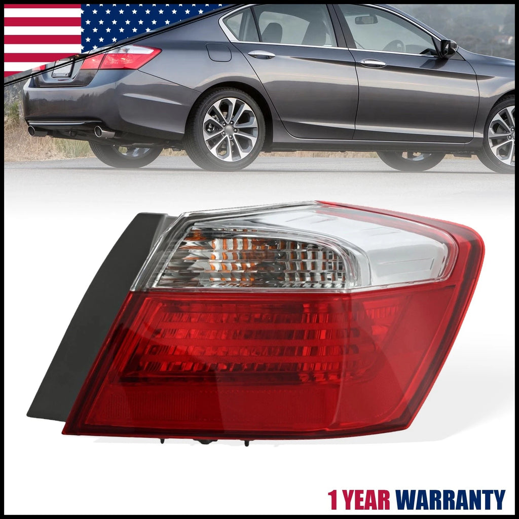 Right Side Tail Light for Honda Accord Sedan (2013–2015)