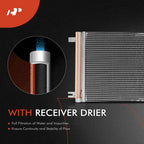A/C Condenser and Cooling Fan Assembly for Chevrolet Malibu (2007–2010)
