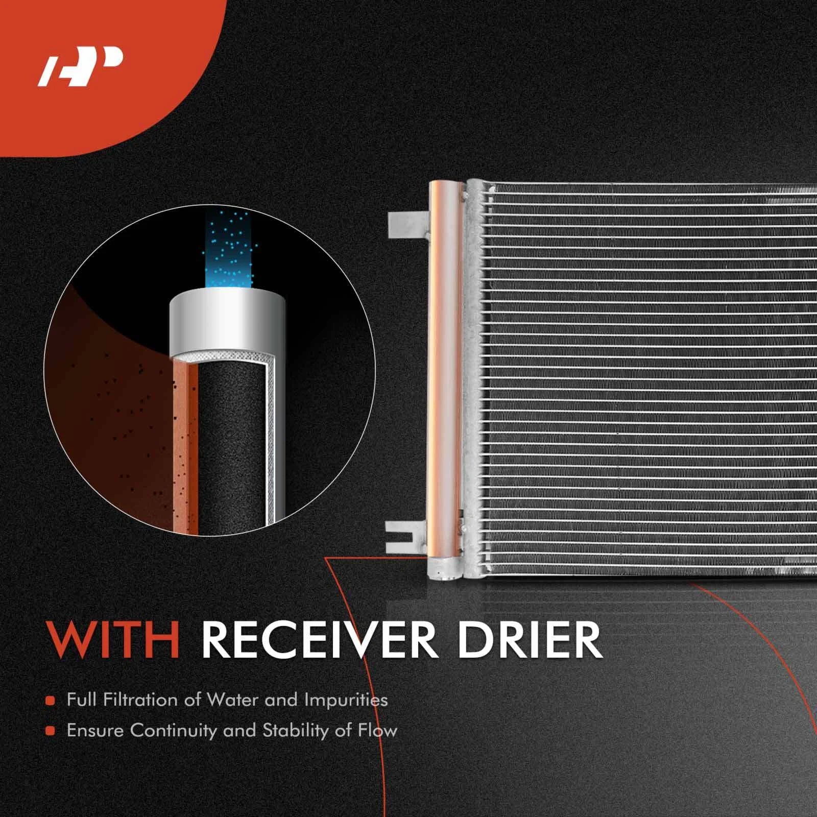 A/C Condenser and Cooling Fan Assembly for Chevrolet Malibu (2007–2010)