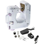 Sewing Machine with 12 Built-In Stitches for Crafting and Mending