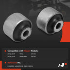 2X Control Arm Bushing for Nissan Versa (2010-2019)