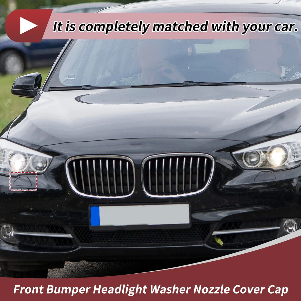 Front Right Washer Nozzle Cover Cap No. 51117248064 for BMW 535i GT (2010–2017) Blue