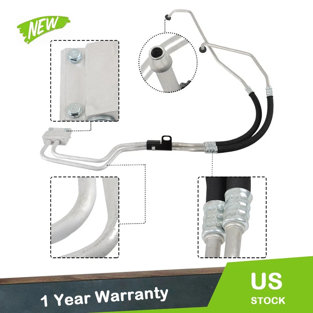 Engine Oil Cooler Line for Cadillac GMC Chevrolet (2007–2014)