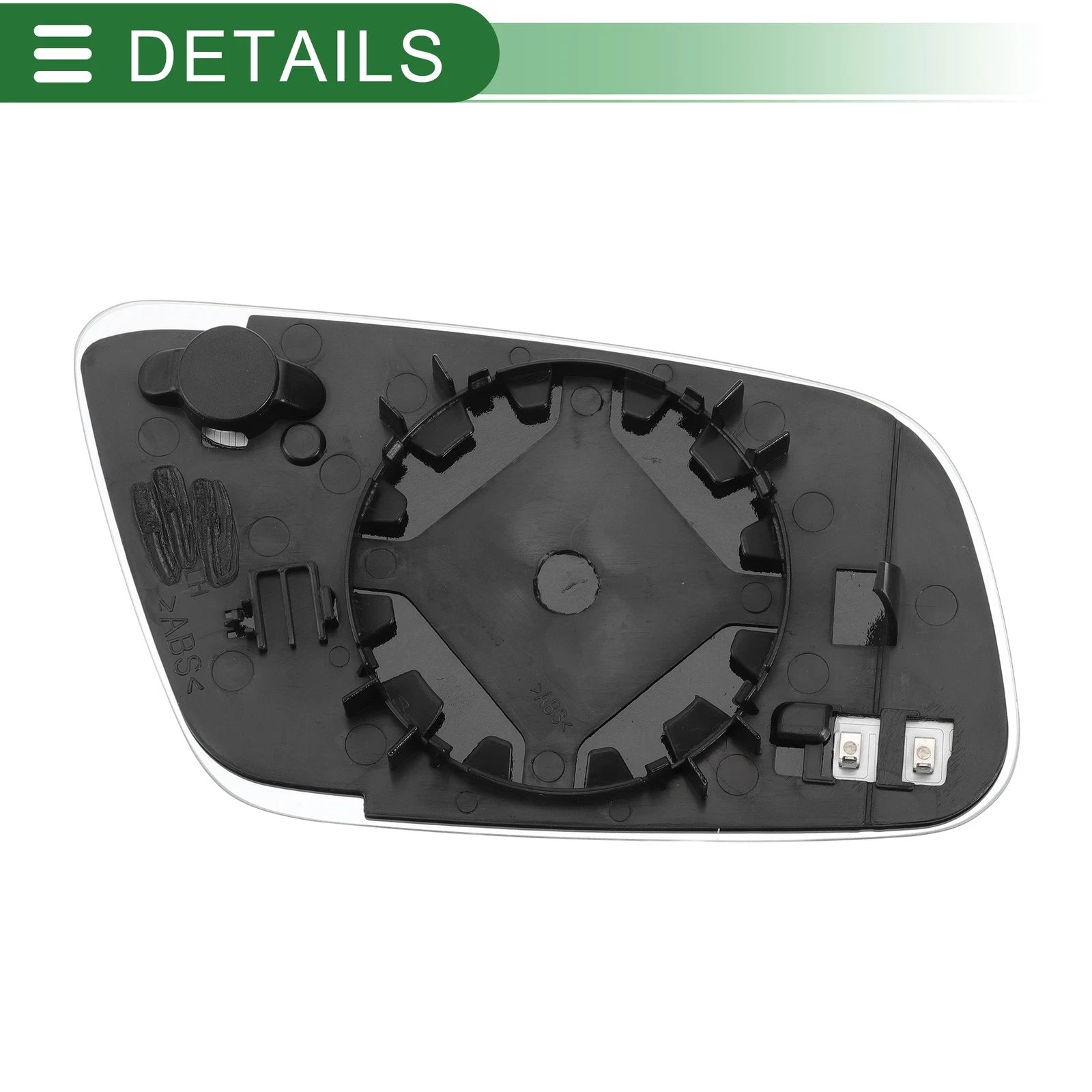 Heated Left Side Mirror Glass for Audi A3 (2000–2003)