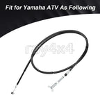 Set of 2 Rear Parking Brake Cables for Yamaha Grizzly 350 450 (2007–2011)