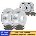 Disc Rotors and Brake Pads Kit for Dodge Ram 1500 (2006–2018)
