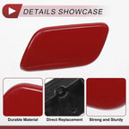 Front Left Washer Nozzle Cover Cap for Subaru Forester Sport (2013–2015) Red