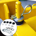 Deck Height Kit for Lawn Care (Set of 4 Bushings, 4 Snap Rings, 4 Washers)