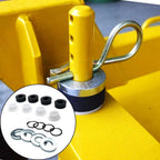 Deck Height Kit for Lawn Care (Set of 4 Bushings, 4 Snap Rings, 4 Washers)