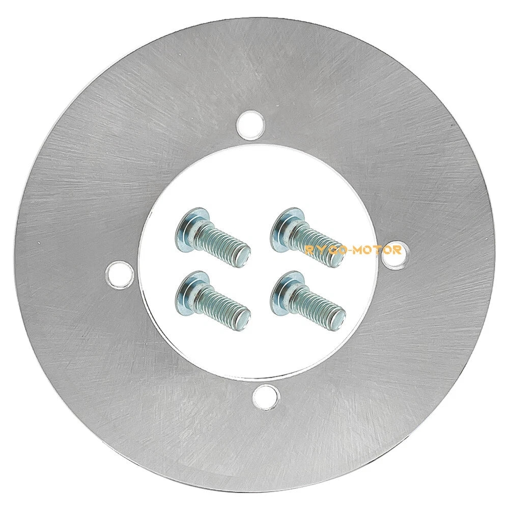 Rear Brake Disc Rotor W/Stud for Yamaha Grizzly Kodiak 400 450 (2000–2006)