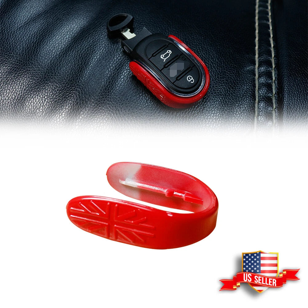 3D Union Jack Sport Red Key Fob Case for MINI Cooper F55 F56 F57 (2014–2023)