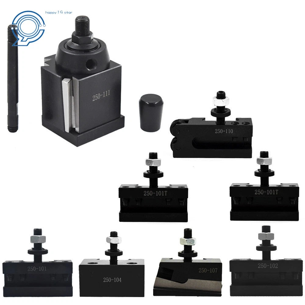Set of 4 Wedge ToolPost for Lathe 6-12"