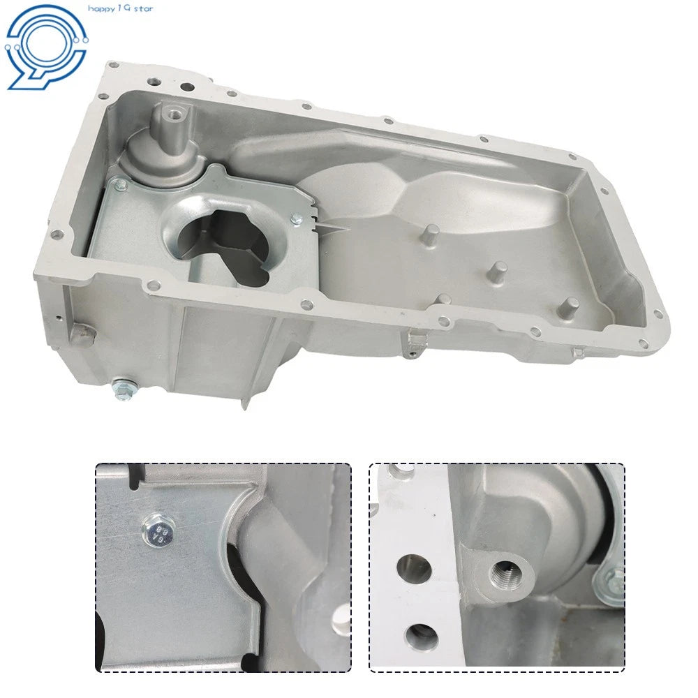 Aluminum Engine Oil Pan for Chevrolet Express 2500, Silverado (2003-2023)