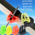 Fishing Rod Storage Wall Mounted Rack with Secure Straps