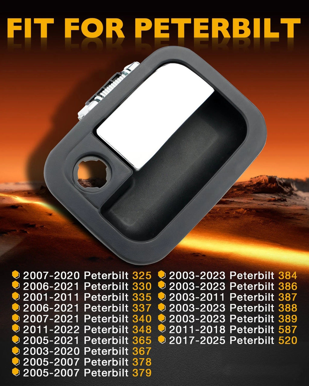 Exterior Door Handle for Kenworth Peterbilt (2005-2025)