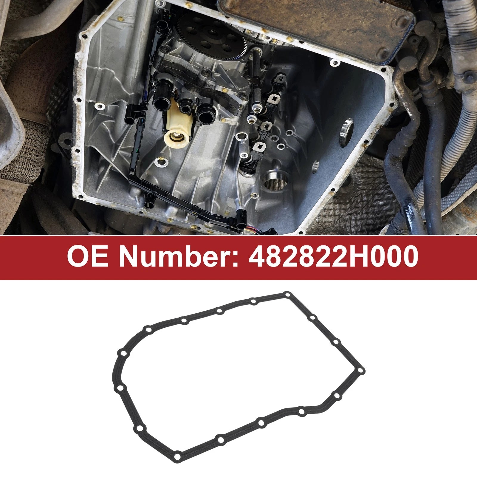 Oil Pan Gasket No.482822H000 for Hyundai Accent (2018–2022)