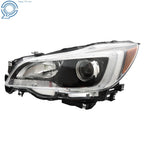 Headlight for Subaru Legacy/Outback (2015-2017) Halogen Black Left