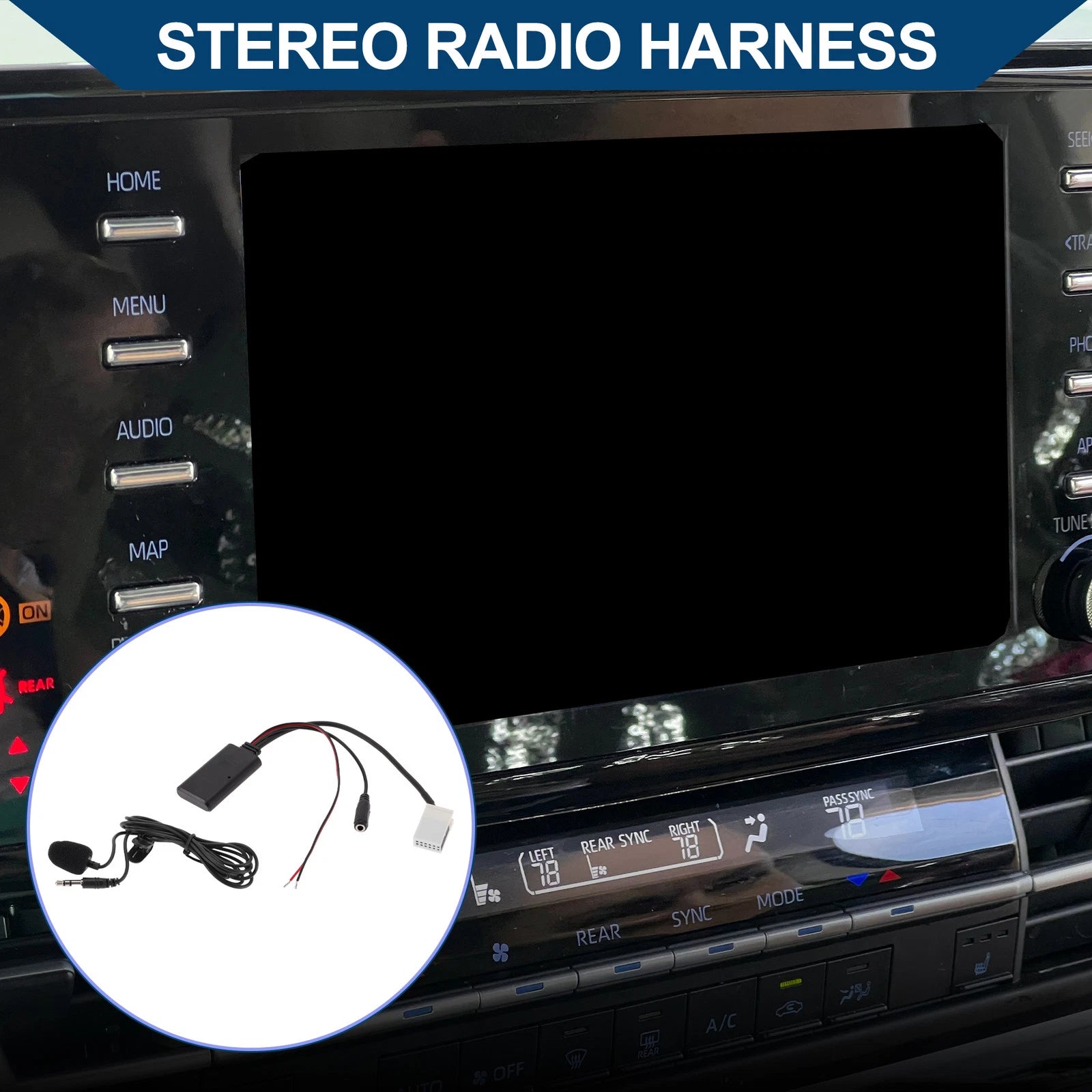 Stereo Radio Harness for Volkswagen Passat (2006) - Microphone, Handsfree