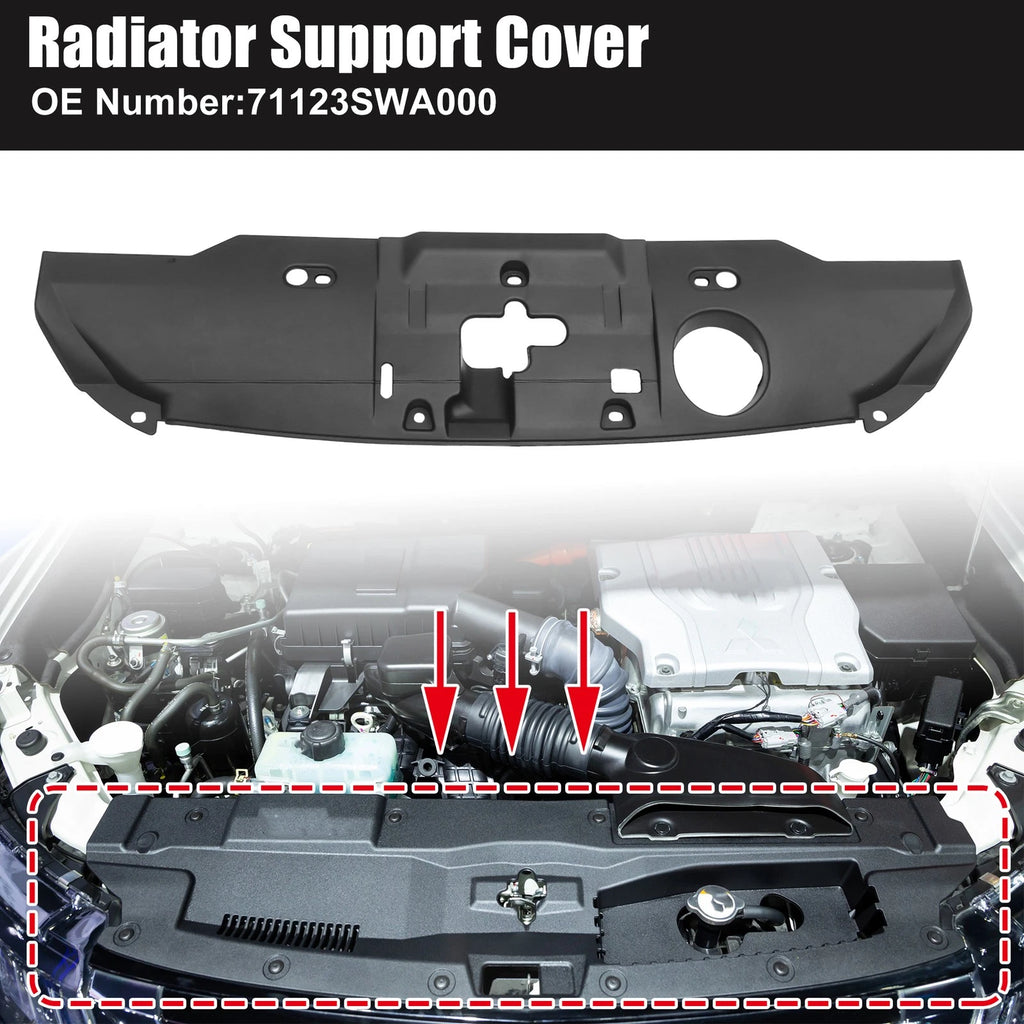 Radiator Support Cover for Honda CR-V EX (2007–2009) No. 71123SWA000