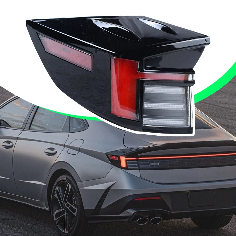 Set of 2 Full LED Outer Tail Lights for Hyundai Sonata (2024–2025) 92402-L1550 92401-L1550