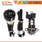 Air Suspension Struts + Compressor Pair for Mercedes W221 S350 S550 CL550 (2007–2013)
