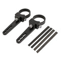 2X Bar Clamp with Slot Fixing for Roll Bar Roof LED Light Bar