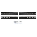 Set of 2 Single Axle Trailer Fenders for 13" Wheels (Gray/Black/White)