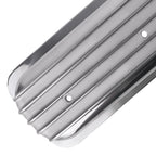 Tall Finned Aluminum Valve Covers for Chevy SBC 350 Center Bolt (1987–1997)