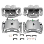 Set of 4 Disc Brake Calipers for Chevy Avalanche Suburban Silverado 2500 (2001–2006)