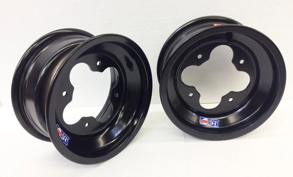 DWT A5 Black 10" Wheels Rims 10x5 4+1 4x110 for Polaris RZR170 (2010–2023)
