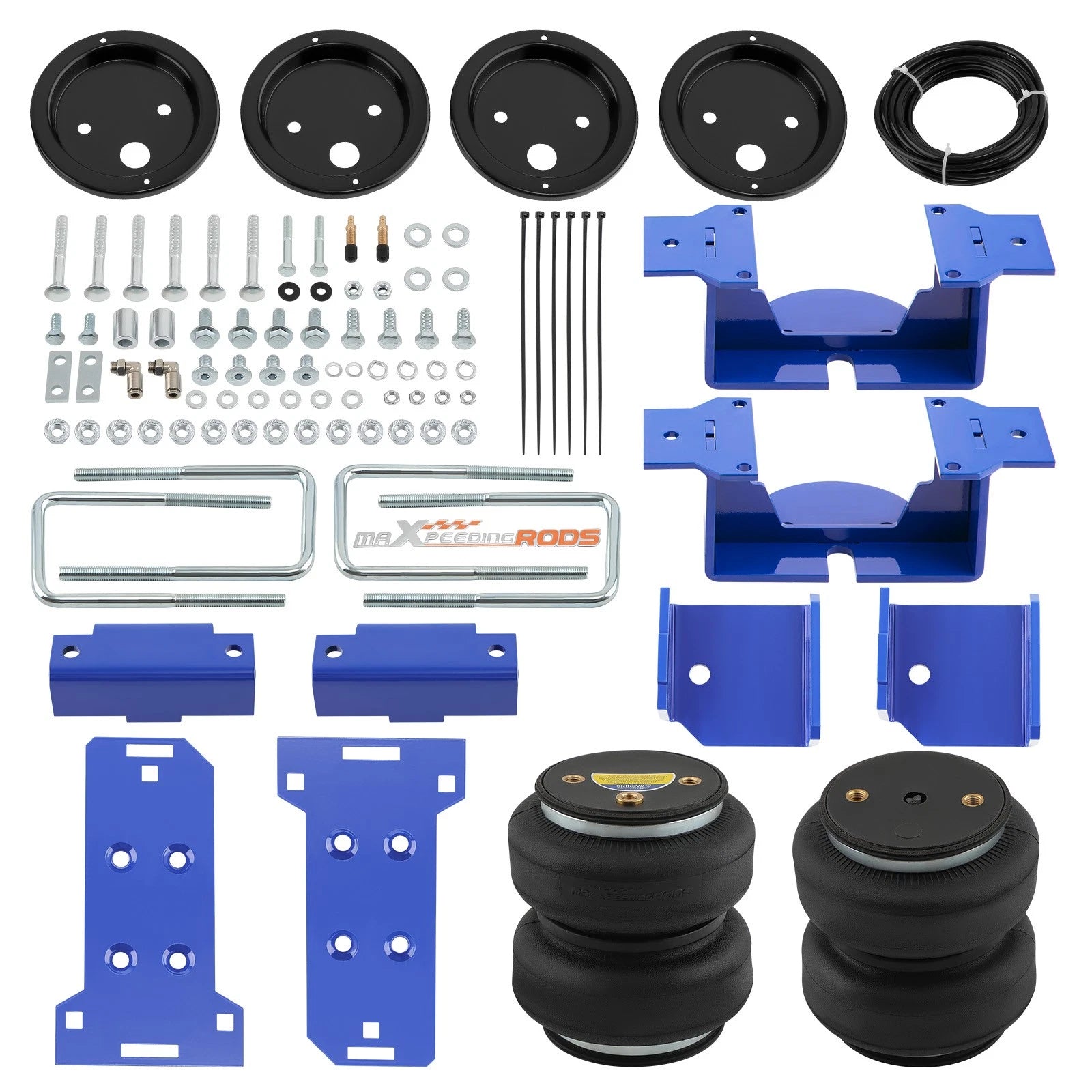 Air Helper Spring Bag Kit for Chevrolet Silverado 1500 4WD (2019–2024)