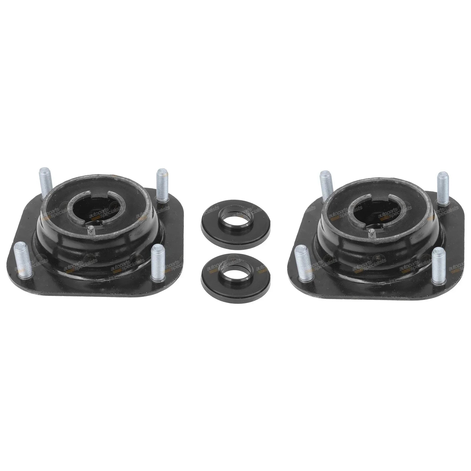 2x Front Strut Top Mounts for Ford Laser KF KH Hatchback Sedan (1990 - 1994)