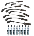 Set of 8 Ignition Wires for Chevy K3500 (1990–2000) ACDelco Spark Plugs