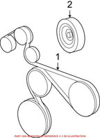Drive Belt Tensioner Assembly for Dodge Dakota (2005–2011)