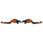 2X Folding Extendable Brake Clutch Levers for Kawasaki Ninja 650R (2006–2011)