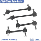 Set of 4 Front Suspension Sway Bar End Links for Lincoln LS (2000–2006)